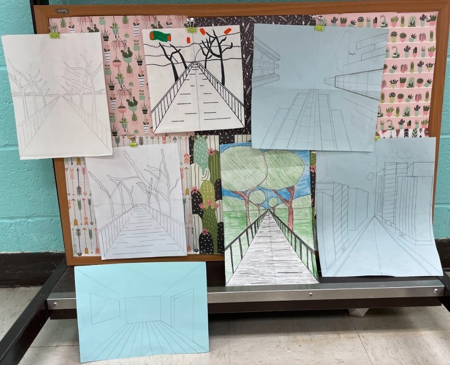 Geometry's Perspective Drawings