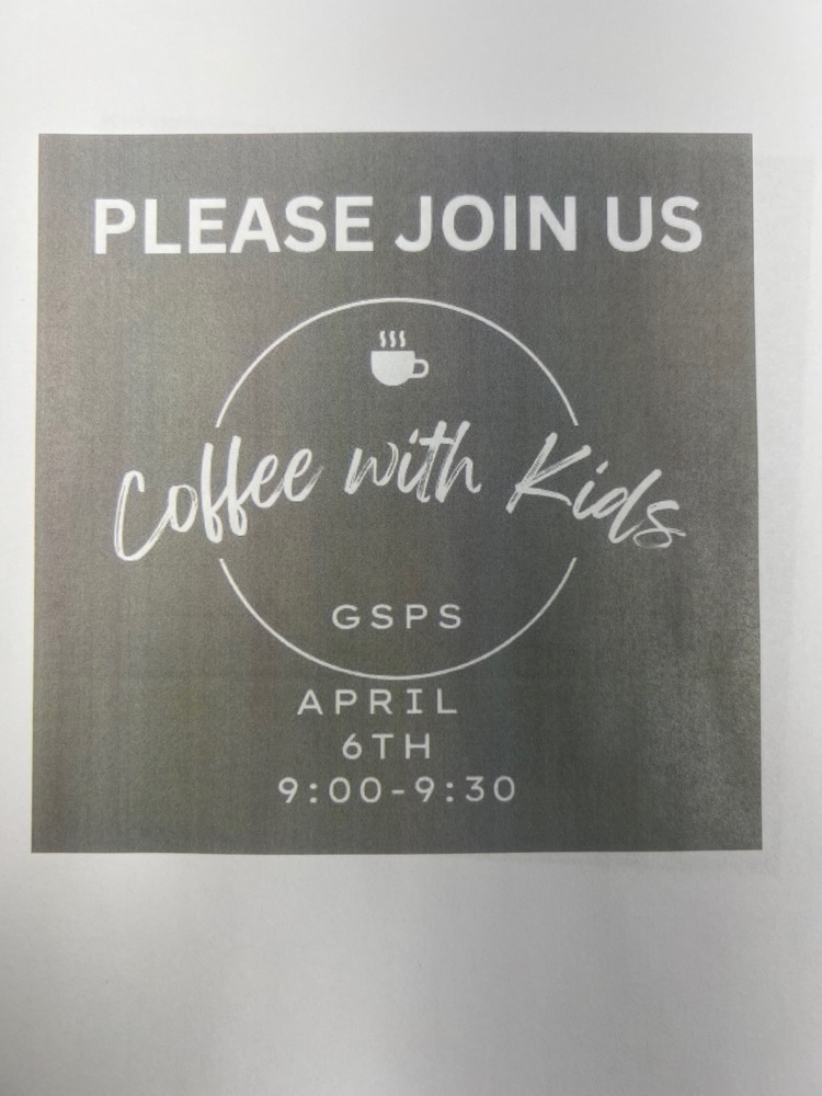 April 6th Coffee with Kids